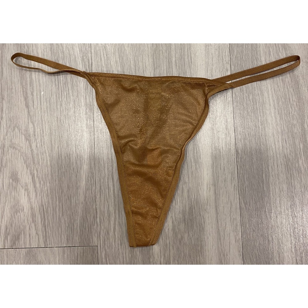 Kim Kardashian Skims Chai Fits Everybody Micro Thong,‎ Size 3X NWT
